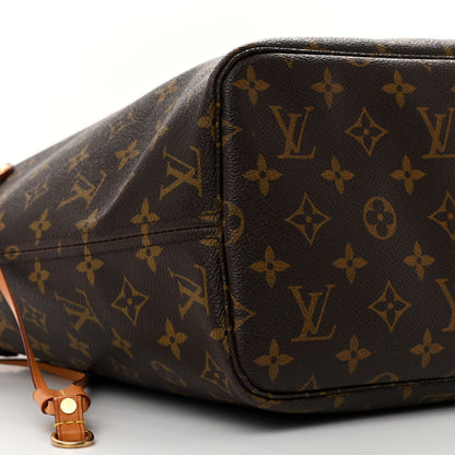 Louis Vuitton Monogram Sydney V Neverfull MM Rose Ballerine 8 of 9