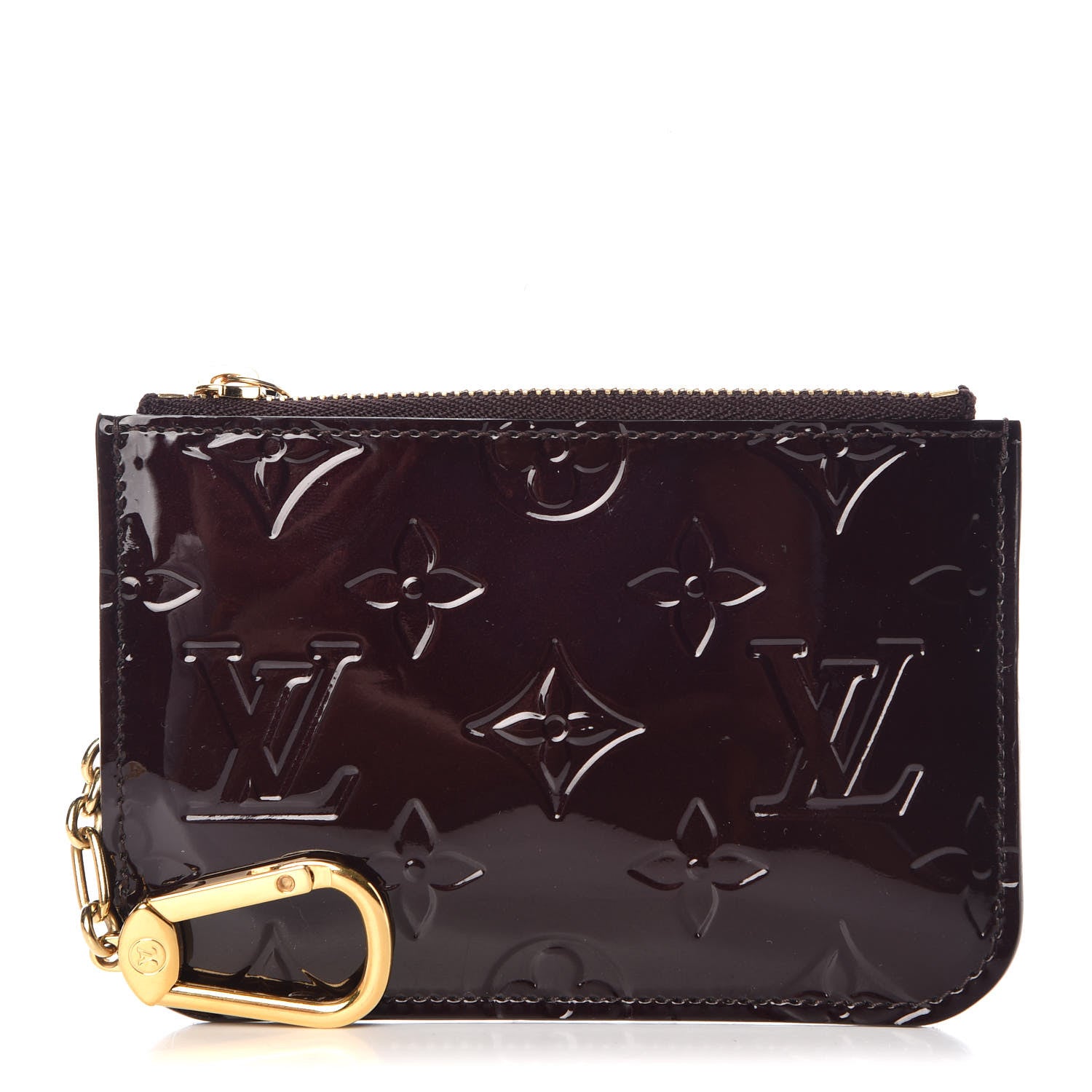 Louis Vuitton Vernis Key Pouch Amarante 1 of 6
