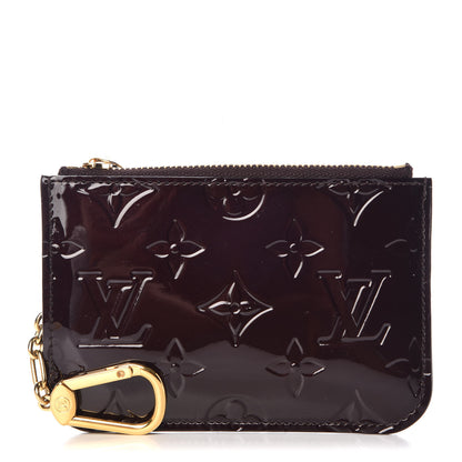 Louis Vuitton Vernis Key Pouch Amarante 1 of 6