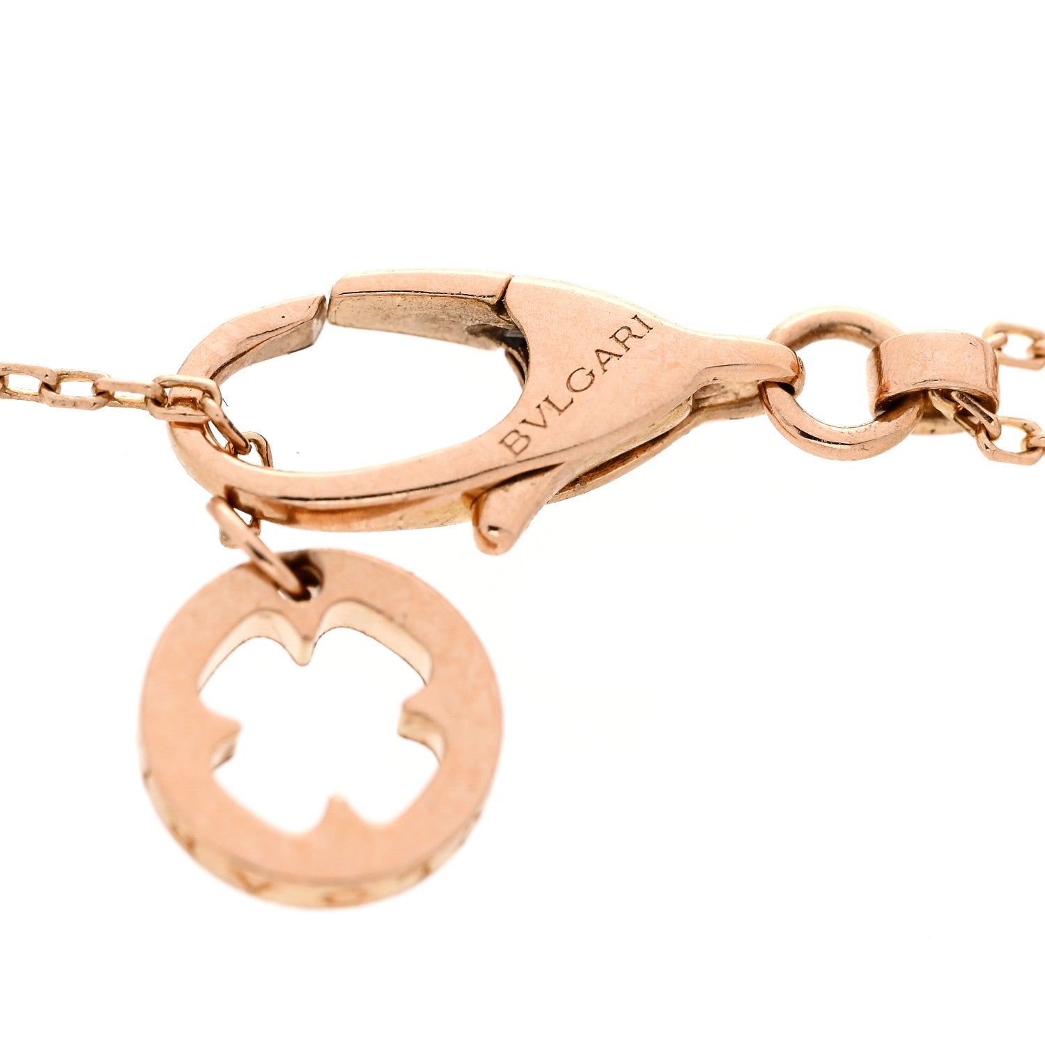 Bulgari 18K Rose Gold Diamond Fiorever Bracelet SM 4 of 7