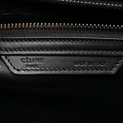 Celine Satin Calfskin Mini Tri-Color Luggage Seashell 6 of 10