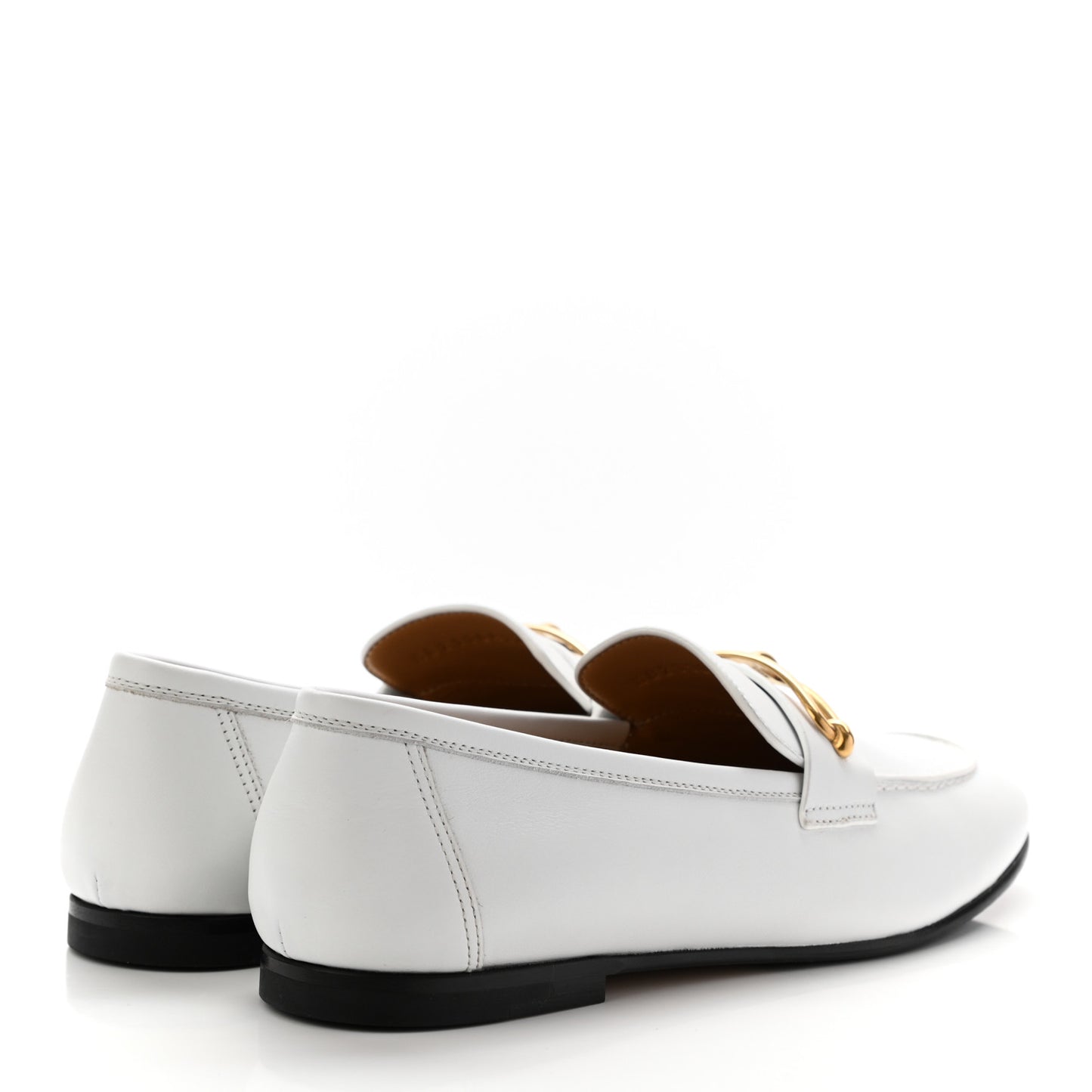 Calfskin Womens Colette Loafers 37 White