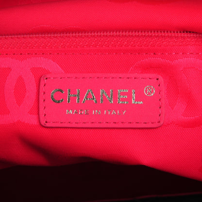 Chanel Calfskin Quilted Large Cambon Tote Black White 6 of 7
