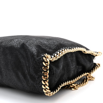 Stella McCartney Shaggy Deer Falabella Fold Over Tote Black 10 of 10