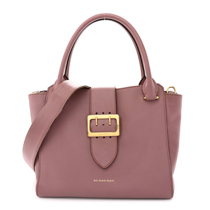 Burberry Soft Grain Calfskin Medium Buckle Tote Dusty Pink 1 of 13