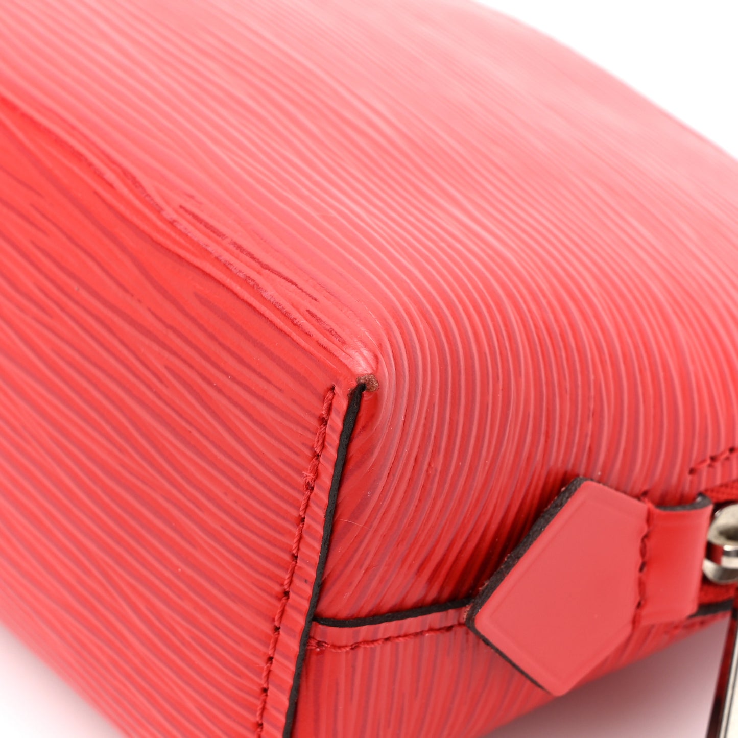 Epi Cosmetic Pouch Coquelicot