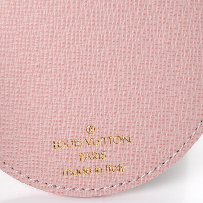 Louis Vuitton Monogram LV Mirror Bag Charm Key Holder Rose Ballerine 4 of 6