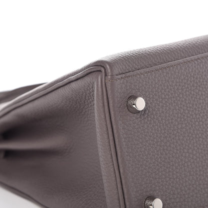 Hermes Togo Kelly Retourne 28 Etain 14 of 34