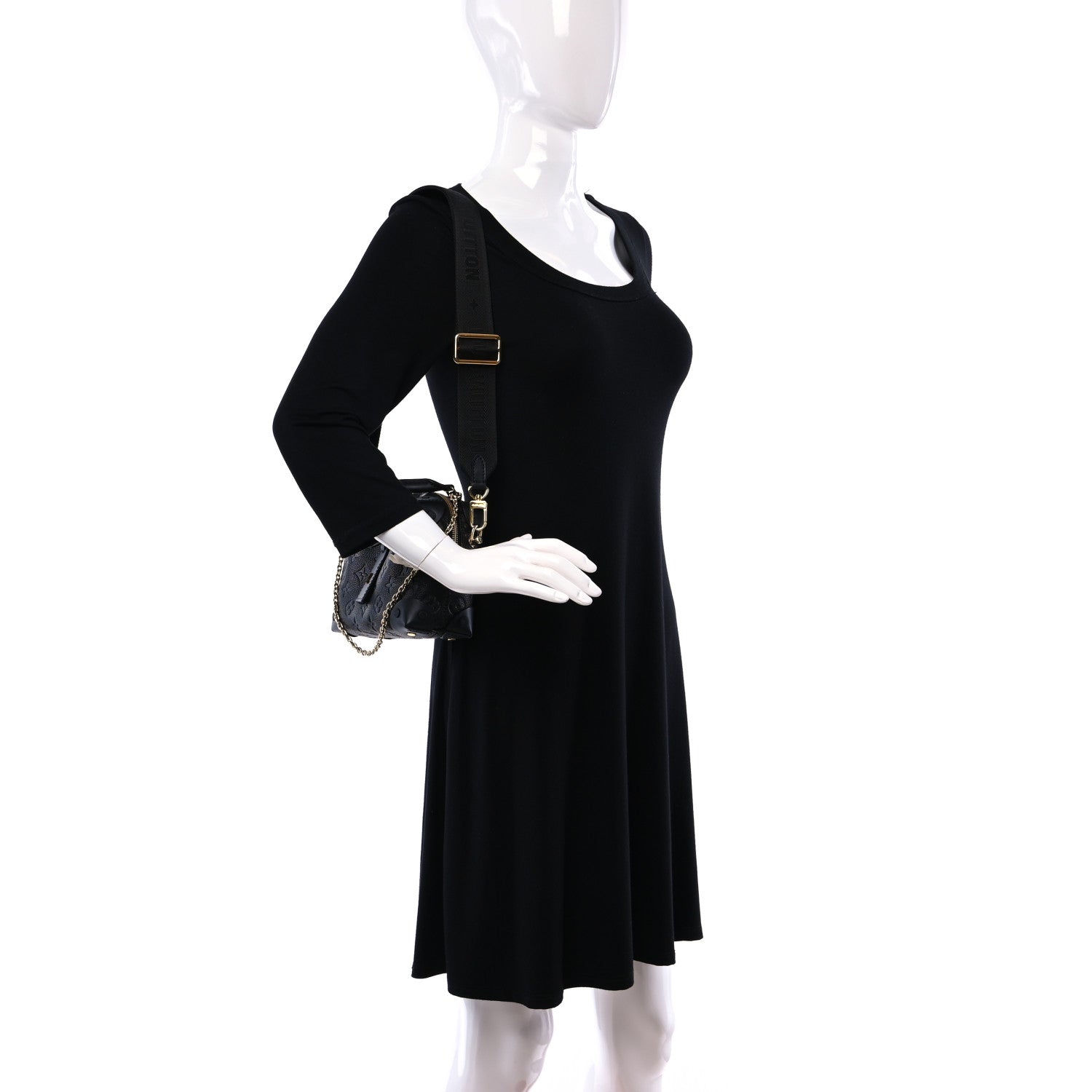 Louis Vuitton Empreinte Petite Malle Souple Black 2 of 8