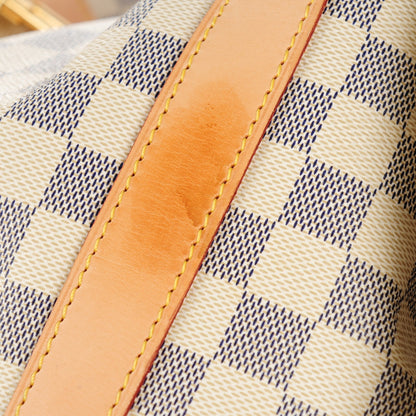 Louis Vuitton Damier Azur Keepall Bandouliere 55 6 of 6