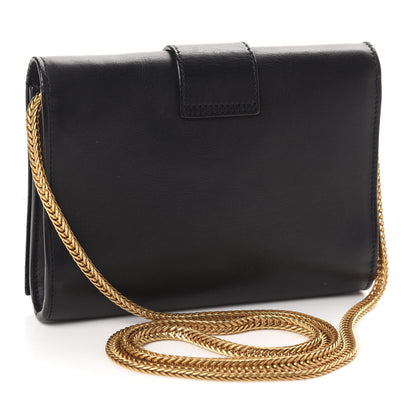 Saint Laurent Calfskin Small Classic Y Satchel Bag Black 3 of 10