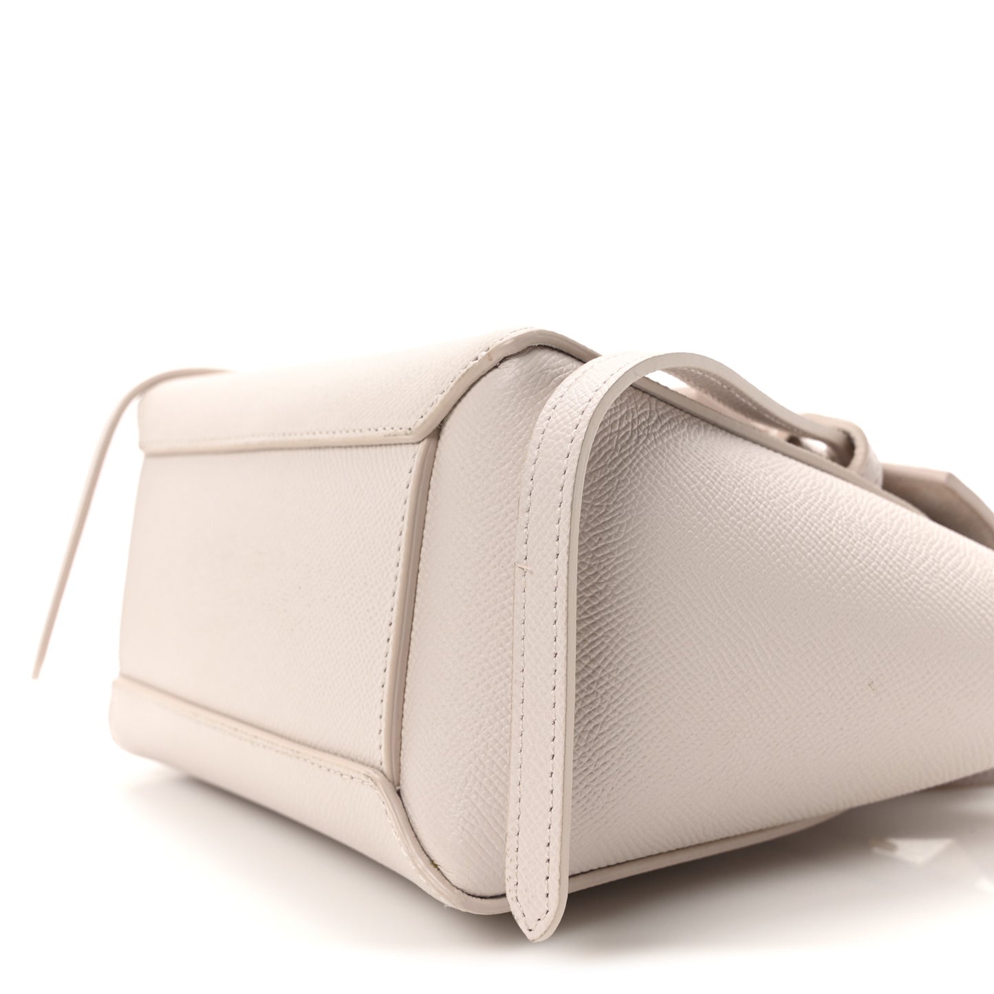 Grained Calfskin Nano Belt Bag Pale Pink