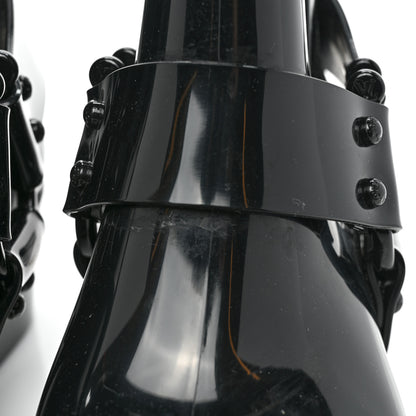 Louis Vuitton Rubber Monogram Rhapsody Ankle Boots 38 Black 8 of 8