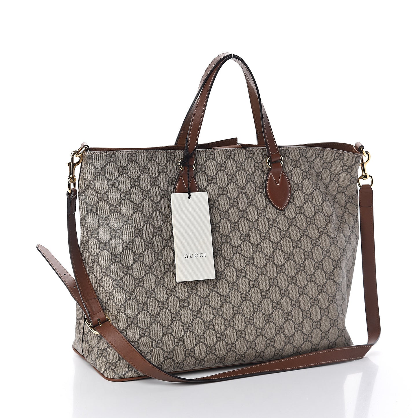 Soft GG Supreme Monogram Embroidered Crossbody Tote