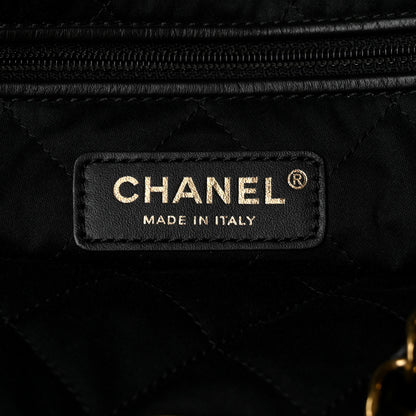 Chanel Shiny Calfskin Quilted Chanel 22 Black 7 of 11