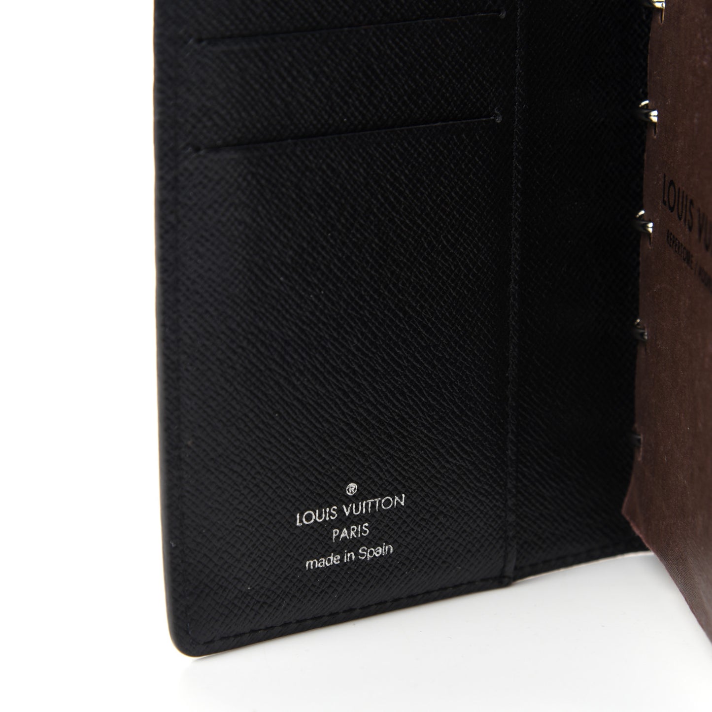 Epi Small Ring Agenda Cover Black