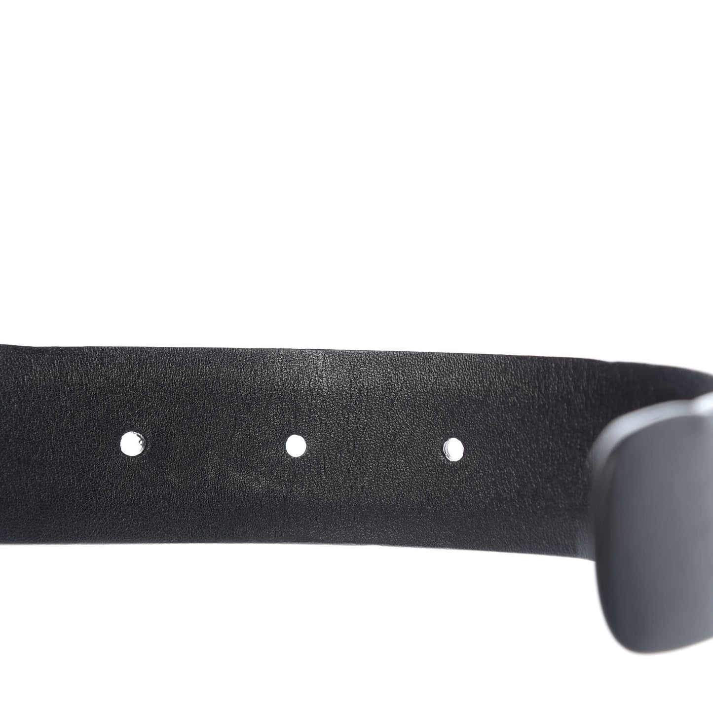 Calfskin CC Chain Belt 100 40 Black