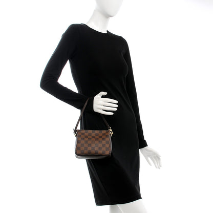 Louis Vuitton Damier Ebene Trousse Make Up Bag Pochette 2 of 7