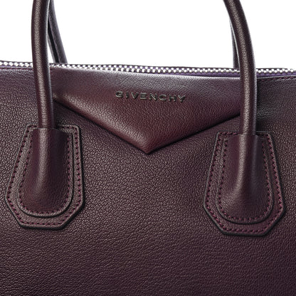 Givenchy Sugar Goatskin Medium Antigona Aubergine 11 of 11