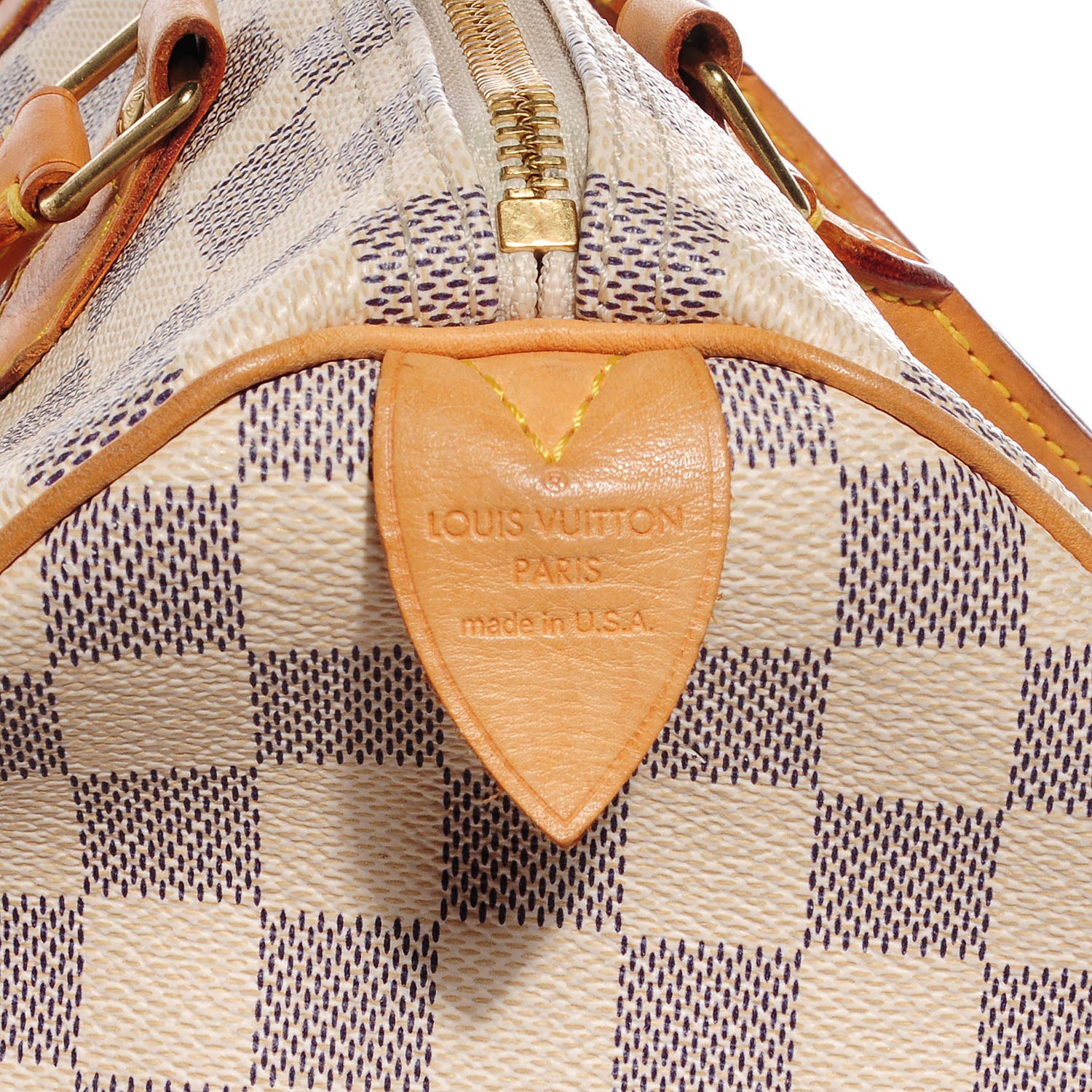 Louis Vuitton Damier Azur Speedy 30 6 of 6
