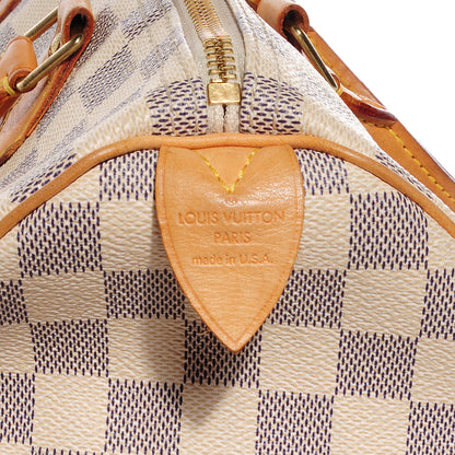 Louis Vuitton Damier Azur Speedy 30 6 of 6