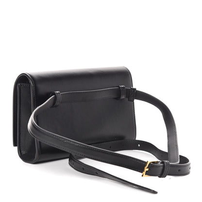 Saint Laurent Smooth Calfskin Monogram Kate Belt Bag Black 3 of 11
