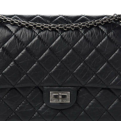 Chanel Aged Calfskin Quilted 2.55 Reissue 226 Flap Black 10 of 13