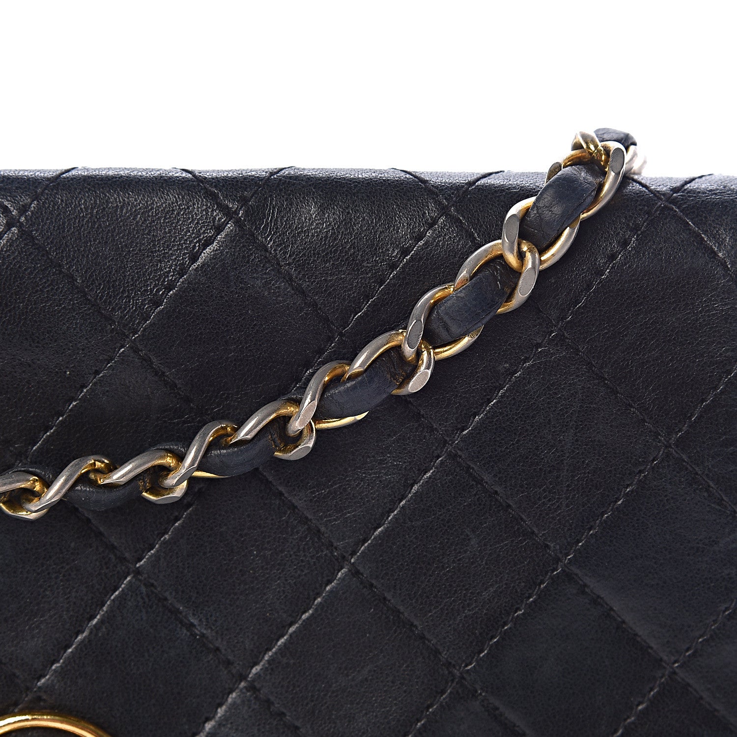 Chanel Lambskin Quilted Small Single Flap Black 9 of 14