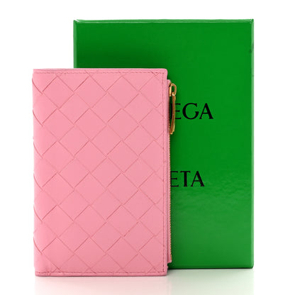 Bottega Veneta Nappa Intrecciato Cassette Bifold Zip Wallet Ribbon 7 of 7