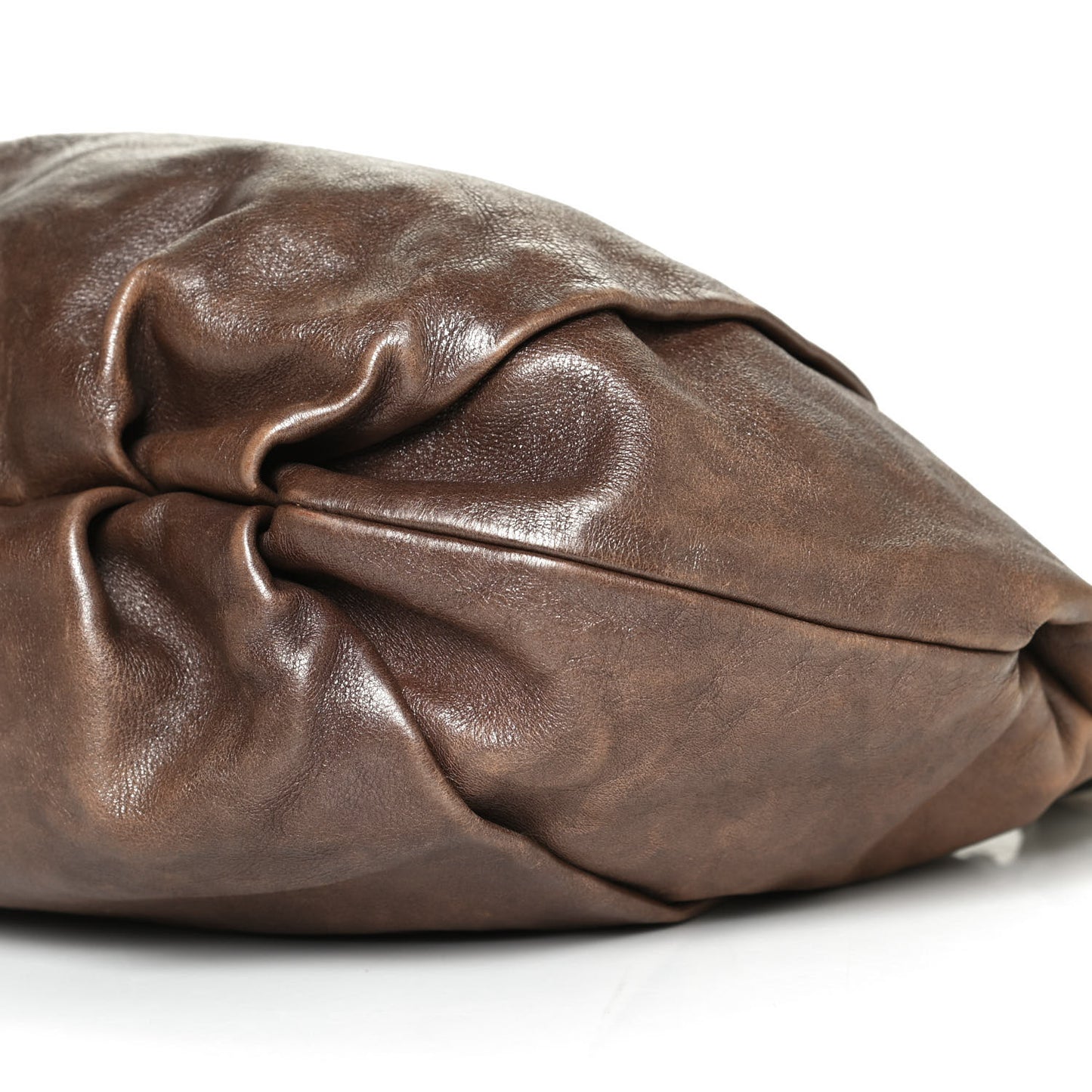 Glace Calf Sfumata Pleated Hobo