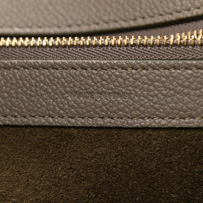 Celine Soft Grained Calfskin Small Belt Cabas Phantom Taupe 8 of 13