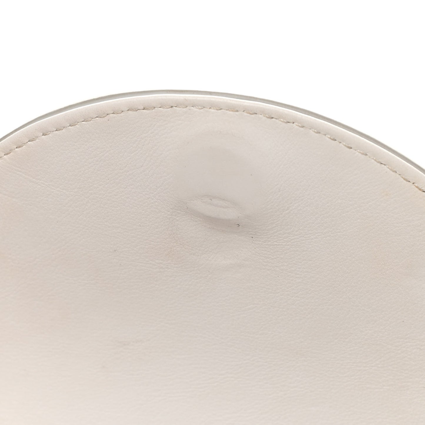 Vitello Calfskin Large Signature Tote White