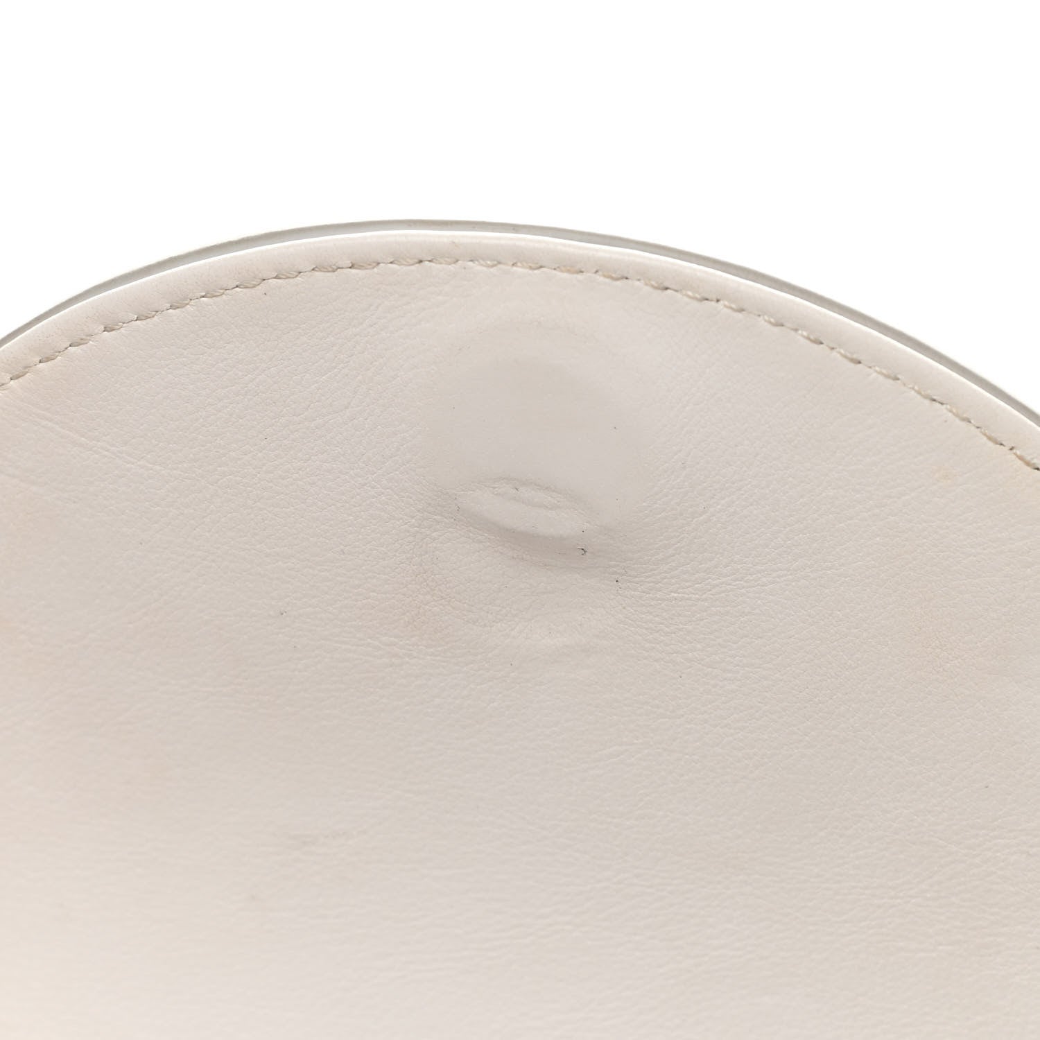 Versace Vitello Calfskin Large Signature Tote White 16 of 16