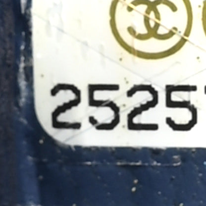 Chanel Woven Straw Raffia Medium Deauville Tote Blue 7 of 9