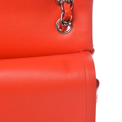 Chanel Patent Quilted Jumbo Double Flap Red 13 of 13