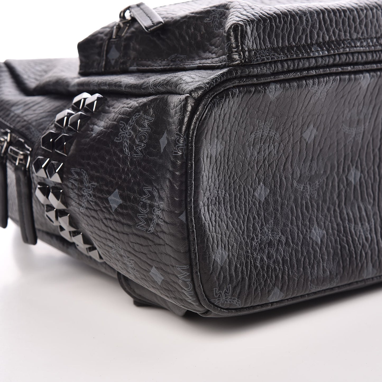 Visetos Small Side Stud Stark Backpack Black