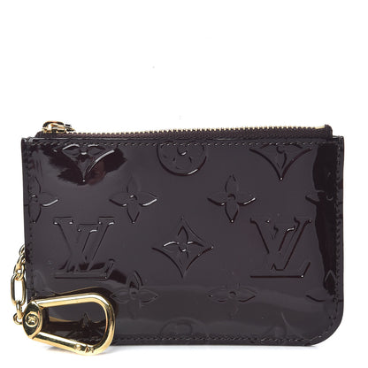 Louis Vuitton Vernis Key Pouch NM Amarante 1 of 8