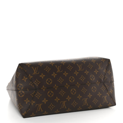 Louis Vuitton Monogram Flower Hobo Bordeaux 4 of 12