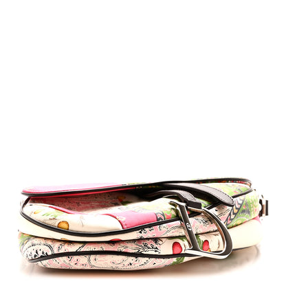 Christian Dior Silk Paisley Saddle Bag Multicolor 4 of 9