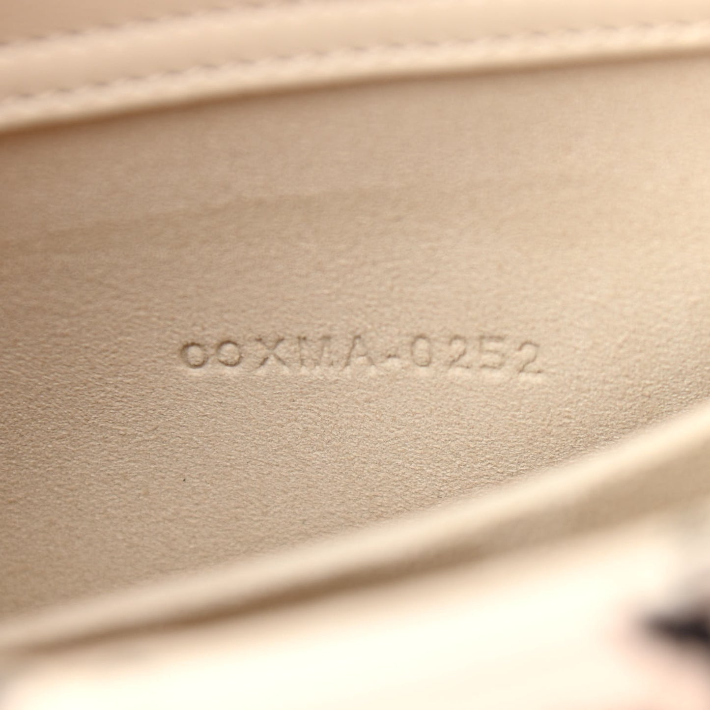 Calfskin Embroidered Lady D-Joy White Black