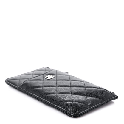 Chanel Caviar Quilted Classic iPhone Pouch Black 4 of 8