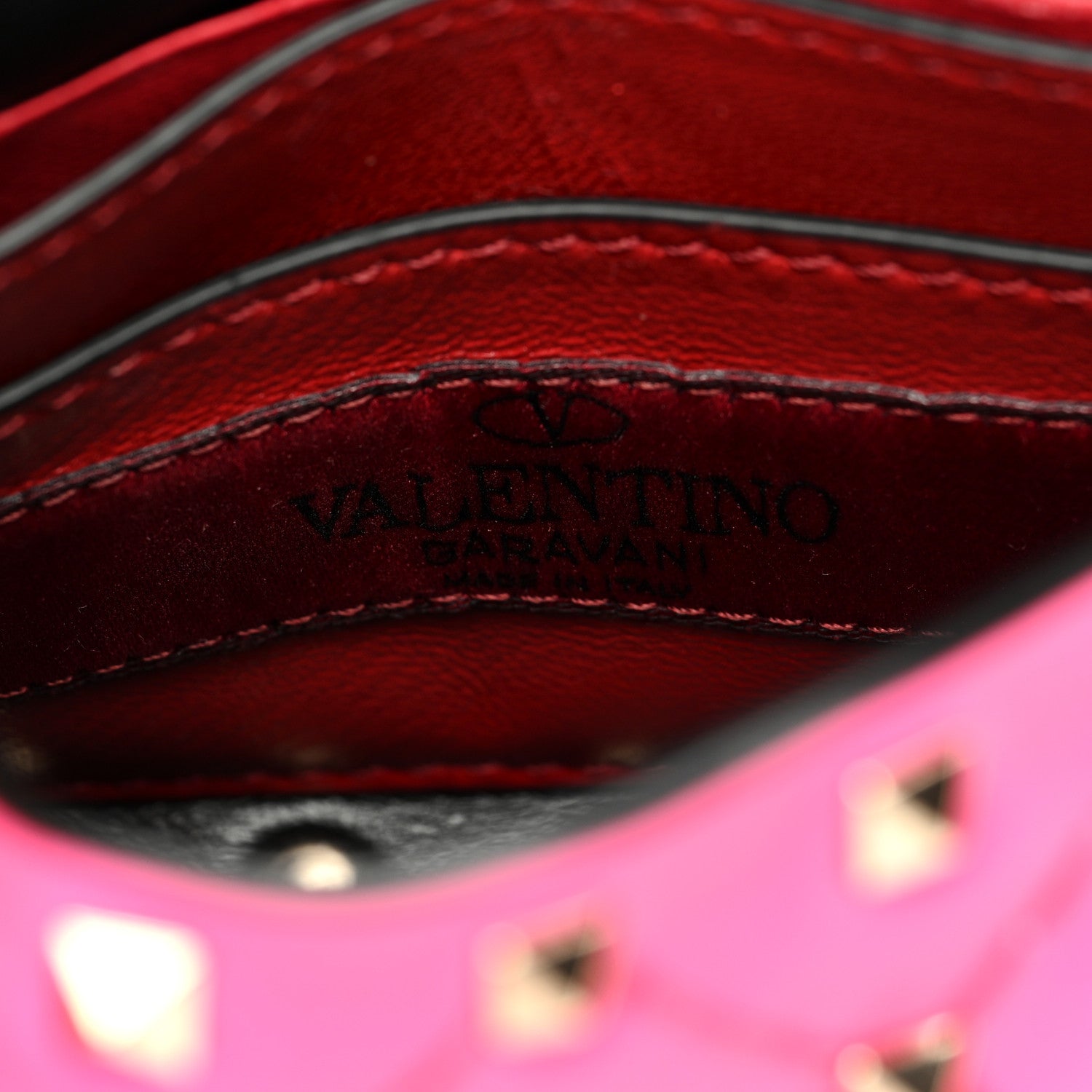 Valentino Garavani Calfskin Micro Rockstud Spike Shoulder Bag Azalea 6 of 8