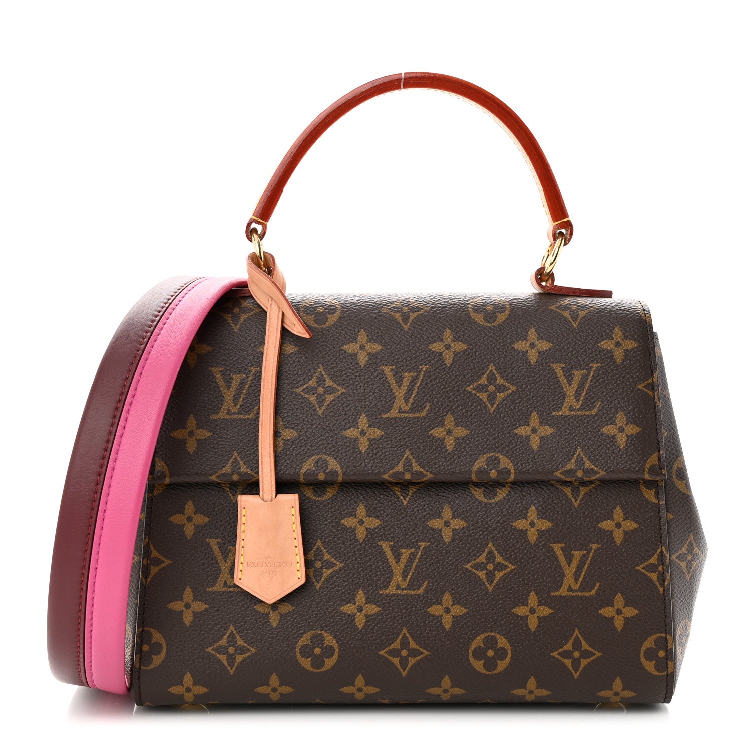 Louis Vuitton Monogram Cluny BB Bordeaux Fuchsia 1 of 10