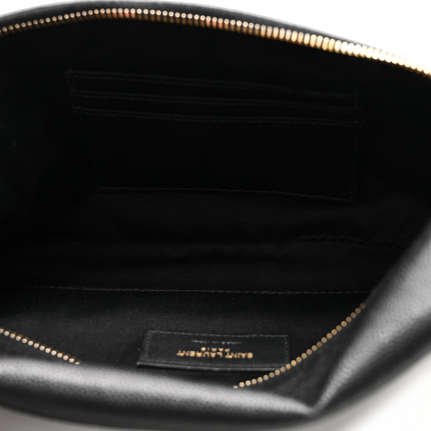 Saint Laurent Grain De Poudre Monogram Belt Bag Black 5 of 10