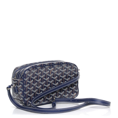 Goyard Goyardine Amacapvert Crossbody Bag Navy Blue 3 of 7