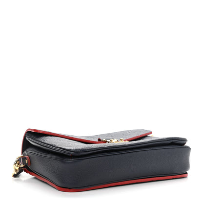 Louis Vuitton Empreinte Pochette Metis Marine Rouge 4 of 12