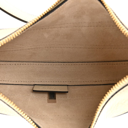 Chloe Grained Calfskin Banana Crossbody Bag Vegetal Beige 5 of 10