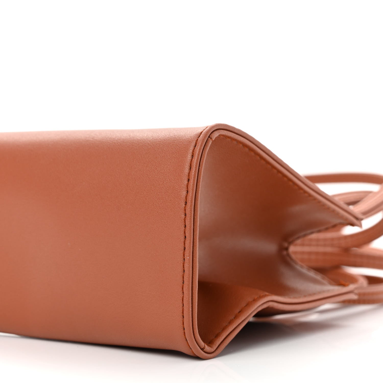 Telfar Vegan Leather Small Shopping Bag Tan 10 of 10