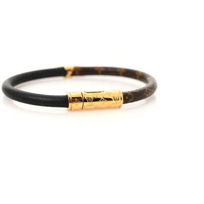 Louis Vuitton Monogram Daily Confidential Bracelet Black 4 of 4