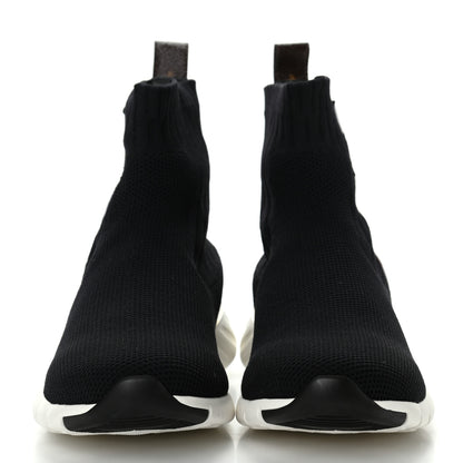 Louis Vuitton Stretch Fabric Aftergame Sneaker Boots 36 Black 2 of 8
